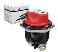 Jtron interrupteur isolateur de batterie 12v 200a ON-OF-OUT 3 POSITION 2P SPST 32V MAX 38mm pour voiture bateau moto