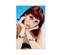 JTRWCQ Exclusive Art Poster sur toile portrait esthétique Pretty Singer, Ceneri - Décoration pour chambre à coucher, bureau, chambre - Cadeau - 40 x 60 cm