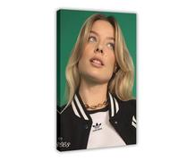 JTRWCQ Exclusive Art Young Beautiful Singer Marina Reche Poster sur toile portrait esthétique pour chambre à coucher, bureau, cadeau (50 x 75 cm)