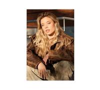 JTRWCQ Exclusive Art Young Beautiful Singer Marina Reche Poster sur toile portrait esthétique pour décoration de chambre à coucher, bureau, cadeau 40 x 60 cm