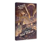 JTRWCQ Fallout New Vegas Stalwart - Poster sur toile vintage pour chambre de garçon - Décoration pour chambre de garçon - 30 x 45 cm