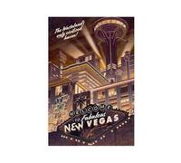 JTRWCQ Fallout New Vegas Stalwart - Poster sur toile vintage pour chambre de garçon - Décoration pour chambre de garçon - 60 x 90 cm