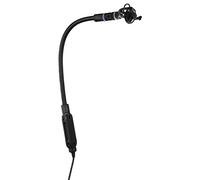 JTS Micro d'instrument électrique CX-516W - Pour accordéon, piano, instrument à vent - Micro col de cygne avec étui de transport et protection contre le vent - Noir