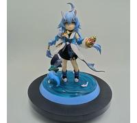 jtsgwop 26 cm Honkai : Star Rail Bailu Figure PVC Statue Anime Figures Action Figure Model Collection Poupée Décoration Jouet Cadeau