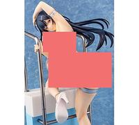 jtsgwop Anime Girl Figure Ecchi Waifu Figure Anime japonais Personnages Rocket Melon Livres Tapisserie Aoi Nanami Belle Fille PVC Action Figure debout Adulte Jouet Ornement Poupée