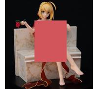 jtsgwop Anime Girl Figure jtsgwopEdition Ecchi Figure Amovible Anime Fate Stay Night Extra Red Saber Nero Claudius Caesar Maillot de bain Fille Action Figure PVC Collection Ornement Poupée Statue