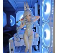 jtsgwop Azur Lane MNF Le Malin Figurine de jeu en PVC à l'échelle 1/6 Multicolore 28 cm