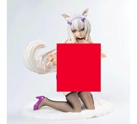 jtsgwop Figurine de fille anime jtsgwopEdition Ecchi amovible Anime Naked Girl Figurine Chocola Vanille Azuki Coco Cannelle Érable Modèle PVC Jolie figurine d'action Adulte Modèle Poupée Statue