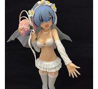 jtsgwop Figurine de fille anime Re:Life in A Different World from Zero Rem Re Zero Rem en PVC - Figurine d'action en PVC - Jouet de collection - Jouet pour adulte - Décoration - Cadeaux d'anniversaire
