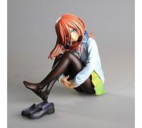 jtsgwop Quintessential Quintuplets Figurine d'action collectible Miku Anime Model Statue de modèle Miku, matériau de protection de l'environnement en PVC, convient pour la maison, le bureau, le bureau