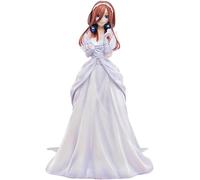 jtsgwop The Quintessential Quintuplets Miku Wedding Ver. Figurine d'action 1/7 Figurine d'anime/modèle de personnage peint/modèle de jouet/PVC/article de collection d'anime, 24 cm