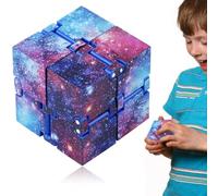 JTUYPT 1 Pcs Infinity Cube Cube Infini Jouets Fidget Anti Stress Cube pour Soulagement du Stress et de l'Anxiété Relaxant