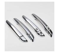 JTWMTY Intérieur Autocollant Garniture Couverture Poignée Porte Voiture Chromé Fiber Carbone Pour Citroën DS7 Pour Crossback 2018 - 2021(Style 2)