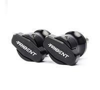 JTWMTY Solide et Robuste pour Triumph Trident 660 2021 Trident660 Moto Accessoires CNC Aluminium Bras Oscillant Bobines Curseur Support Vis(Model 2- Black)