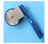 JTWWDM Rouleau Manuel en Acier Inoxydable 2 Kg, Outil Test D'adhésif Standard, Poignée en PU Diamantée, Idéal pour Revêtements Sol Stratifié Feuilles Caoutchouc et Collage Industriel