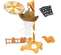 Jeu Magnétique du Pendu Cowboy Hangman, Phosphorescent, Jeu de Voyage Amusant, Mots Mystères du Pendu, Magnetic Cowboy Idéal pour Les Enfants et Les Familles (Jaune)