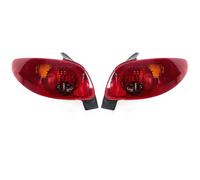 JTYQWD Voiture Feu Arrière Pour Peugeot 206 2002-2006 5 Portes À Hayon Feux Arrière Clignotants De Freinage Recul Conduite Sans Ampoule(1 paire)