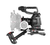 JTZ DP30 Camera Baseplate Support d'épaule Support de serrure 15mm Rod KIT Pour Canon EOS C100 C300 C500 Mark II