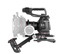 JTZ DP30 Camera Cage Plate-Forme d'épaule pour Canon EOS C100 C300 C500 Mark II