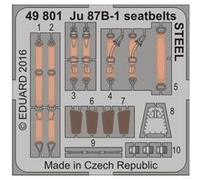 Ju 87b-1 Seatbelts Steel For Airfix - 1:48e - Eduard Accessories G