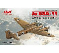 Ju 88a-11, Allemand WWII Bomber 1:48 Plastique Model Kit Icm