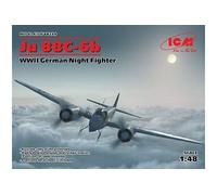 ICM Maquette Ju 88 C-6b Chasseur de nuit allemand WWII 1:48