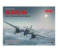 Ju 88c-6b, Wwii German Night Fighter - 1:48e -