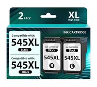 Jualihai PG-545 XL Noir Cartouche Replacement pour Canon 545 XL PG-545XL PG545-XL Multipack pour Pixma MX495 TS3350 TS3150 MG2550 MG2555S TS3450 MG2950 IP2850 TR4550 TS205 TS305 TS3151
