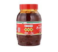 Juan Cheng Sichuan Pixian Broad Bean Chili Paste 1200g (42 oz) with Red Chili Oil, Salty Fermented Hongyou Doubangjiang for Hotpots and Mapo TofuL8