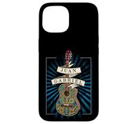 Juan Gabriel Guitare avec Soleil Bleu Coque pour iPhone 15