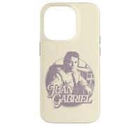 Juan Gabriel Photo Cercle Vieilli Coque pour iPhone 14 Pro