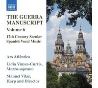 Juan Hidalgo The Guerra Manuscript: 17th Centuray Secular Spanish Vocal Mus (CD)
