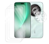 JUANIO 3 Verre trempé pour Honor Magic8 Pro 5G 6.71" et 3 Verre Caméra