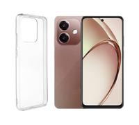 JUANIO Coque de Protection Compatible avec Oppo A3 4G CPH2669, CPH3669 6.67"/ Oppo A40 4G CPH2669, CPH3669 6.67" Souple Silicone Transparente