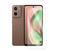 JUANIO Ecran de Protection Compatible avec Motorola Moto G15 4G 6,72"/Motorola Moto E15 4G 6,67" Film Verre trempé Transparent
