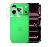 JUANIO Film de Protection Objectif Caméra Arrière en Verre Trempé Transparent Compatible avec iPhone 17 Pro 6.3" A3256, A3523, A3522, A3524