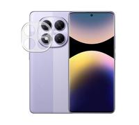 JUANIO Film de Protection Objectif Caméra Arrière en Verre Trempé Transparent Compatible avec Xiaomi Redmi Note 14 Pro 4G 6.67" 24116RACCG