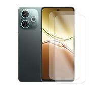 JUANIO Lot de 2 Ecran de protection Compatible avec Oppo A5 Pro 5G 2025 CPH2695 6.67" / Oppo A5 Pro 4G 2025 CPH2711 6.67" Film verre trempé transparent