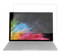 JUANIO Lot de 2 Ecrans de Protection Compatible avec Microsoft Surface Book 2 13.5" 1769-1806 - 1832 Film Verre trempé Transparent