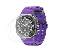 JUANIO Lot de 2 Ecrans de protection Compatible avec Samsung Galaxy Watch Ultra 2025 47MM 1.5" SM-L705F, SM-L705N, SM-L705U Film verre trempé