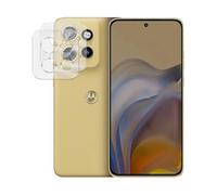 JUANIO Lot de 2 Film de Protection Objectif Caméra Arrière en Verre Trempé Transparent Compatible avec Motorola Edge 50 Neo 5G 6,4"