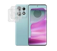 JUANIO Lot de 2 Film de Protection Objectif Caméra Arrière en Verre Trempé Transparent Compatible avec Motorola Edge 50 Pro 5G 6,7"