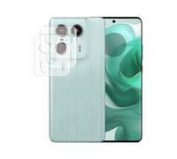 JUANIO Lot de 2 Film de Protection Objectif Caméra Arrière en Verre Trempé Transparent Compatible avec Motorola Edge 50 Ultra 5G 6,7"