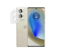 JUANIO Lot de 2 Film de Protection Objectif Caméra Arrière en Verre Trempé Transparent Compatible avec Motorola Edge 50 Fusion 5G 6,7" / Motorola Moto G85 5G 6,7"