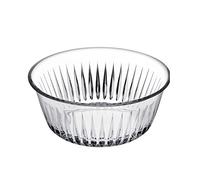 JUANIO Lot de 24 raviers saladiers Coupe à Dessert Bol en Verre capacité 33 cl