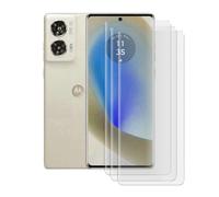 JUANIO Lot de 3 Ecran de Protection Compatible avec Motorola Edge 50 Fusion 5G 6,7" / Motorola Moto G85 5G 6,7" Film Verre trempé Transparent