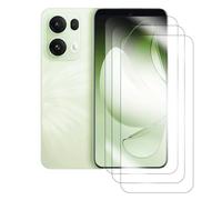 JUANIO Lot de 3 Ecran de Protection Compatible avec Oppo RENO 13 5G 6.59" Film Verre trempé Transparent
