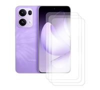 JUANIO Lot de 3 Ecran de Protection Compatible avec Oppo RENO 13 Pro 5G 6.83" Film Verre trempé Transparent
