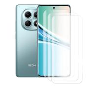 JUANIO Lot de 3 Ecran de Protection Compatible avec Xiaomi Redmi Note 15 5G 6.77" 25096RA9BG / Xiaomi POCO M8 5G écran 6.77" 25118PC98G Film Verre trempé Transparent