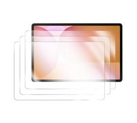 JUANIO Lot de 3 écrans de Protection Compatible avec Samsung Galaxy Tab S10 FE+ Plus SM-X620, SM-X626, SM-X626B 13.1" Film Verre trempé Transparent